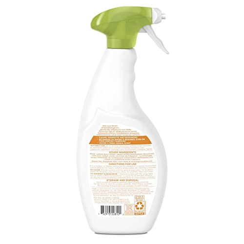 Seventh Generation Disinfecting Multi-Surface Cleaner, Lemongrass Citrus Disinfectant Spray, 26 Fl Oz - Image 6