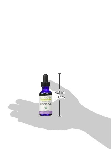 Banyan Botanicals Nasya Oil – Organic Herbal Nasal Drops for Clear Breathing – Ayurvedic Nasal Cleaner and Nose Moisturizer*  – One Fluid Ounce – Certified Organic, Non GMO, Chemical Free - Image 3