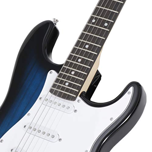 ZENY 39" Full Size Electric Guitar with Amp, Case and Accessories Pack Beginner Starter Package, Blue Ideal Christmas Thanksgiving Holiday Gift - Image 4