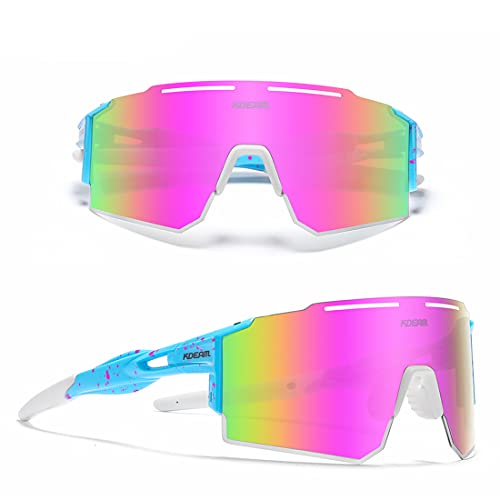 RINKUOLYO Sports Polarized Sunglasses for Men and Women, Viper Sunglasses for Cycling, Running, Driving - Image 7