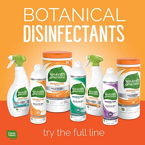 Seventh Generation Disinfecting Multi-Surface Cleaner, Lemongrass Citrus Disinfectant Spray, 26 Fl Oz - Image 2