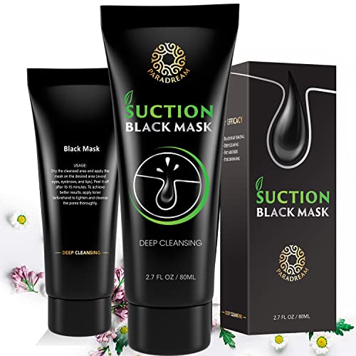 Blackhead Remover Mask, 80ML Purifying Peel Off Mask Remover Mask, Charcoal Face Mask for Deep Cleansing Blackheads, Dirts, Pores - Green - Image 2