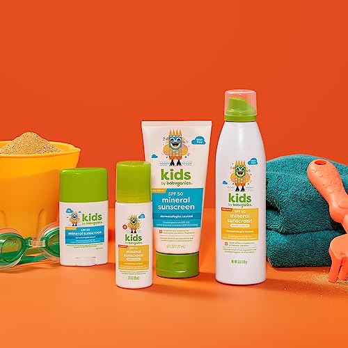 Babyganics SPF 50 Kids Sunscreen Lotion | UVA UVB Protection | Octinoxate & Oxybenzone Free | Water & Sweat Resistant, 6 Fl Oz (Pack of 2) - Image 2