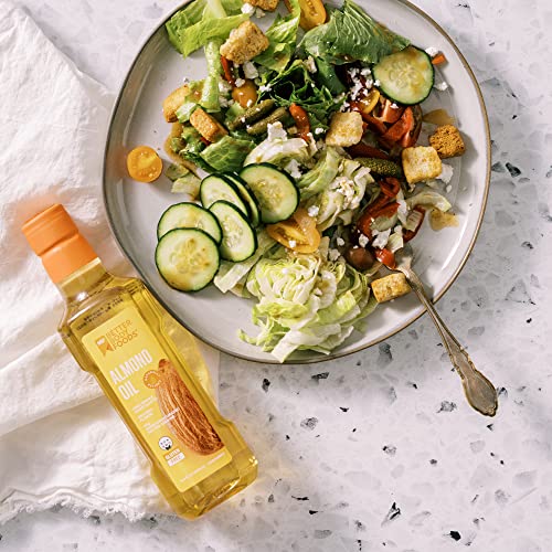 BetterBody Foods Naturally Refined Cooking Oil, Almond Oil, 16.9 Fl Oz - Image 2