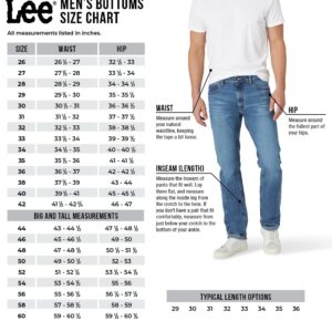 Lee Men's Extreme Motion Straight Taper Jean Maverick 34W x 32L - Image 2