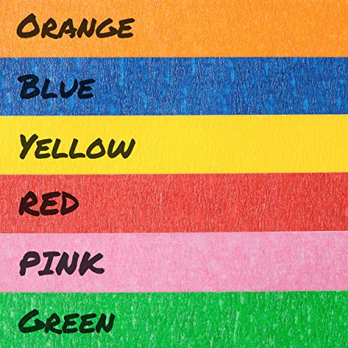 Mr. Pen- Colored Masking Tape, Colored Painters Tape for Arts and Crafts, 6 Pack, Drafting Tape, Craft Tape, Labeling Tape, Paper Tape, Masking Tape, Colored Tape, Colorful Tape, Artist Tape, Art Tape - Image 4